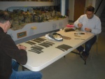 11-11-14 b Paul Dugas, Peter Cole working on track.jpg